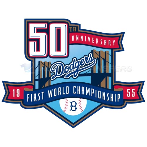 Los Angeles Dodgers Iron-on Stickers (Heat Transfers)NO.1672